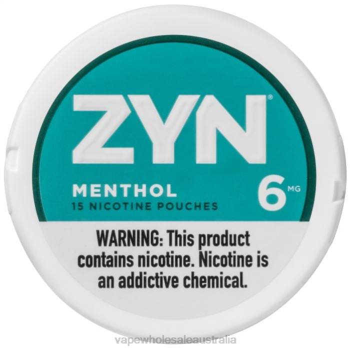 Menthol - vape wholesale Melbourne 4DF0R23 ZYN Nicotine Pouch 6mg