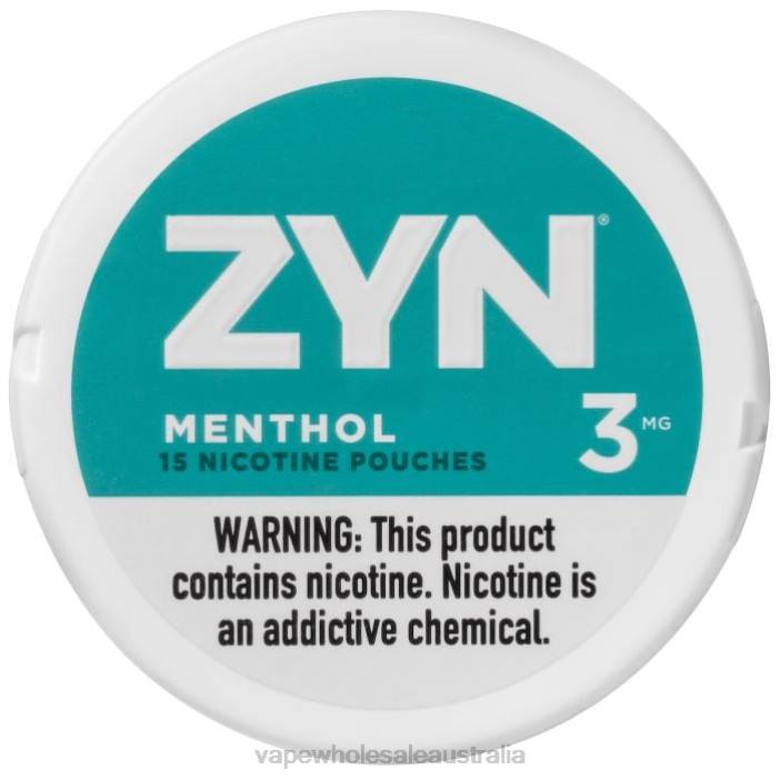 Menthol - vape wholesale Melbourne 4DF0R33 ZYN Nicotine Pouch 3mg