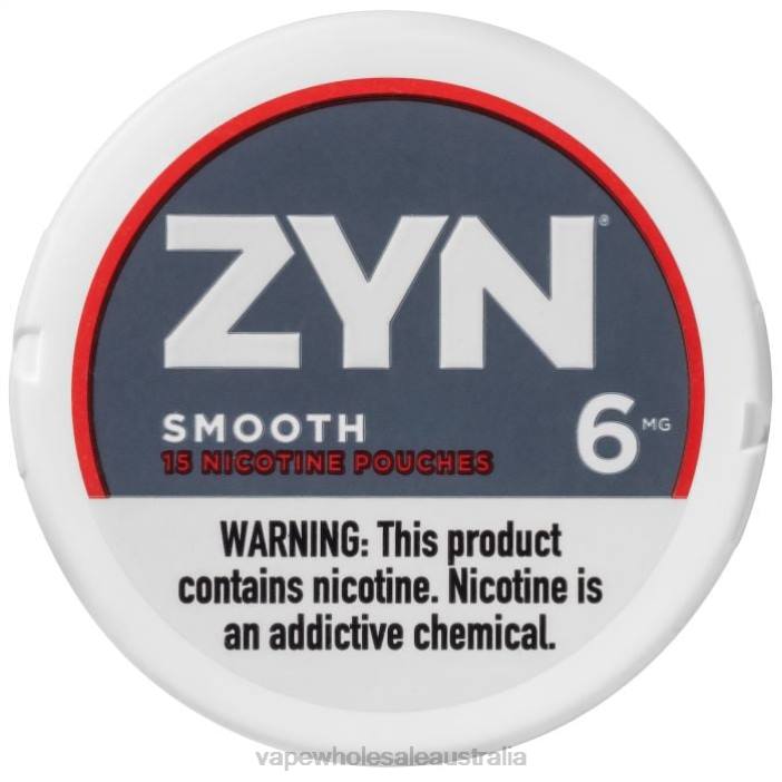 Smooth - vape wholesale distributor Australia 4DF0R20 ZYN Nicotine Pouch 6mg