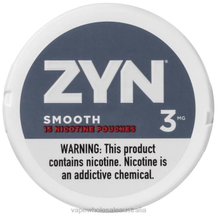 Smooth - vape wholesale distributor Australia 4DF0R30 ZYN Nicotine Pouch 3mg