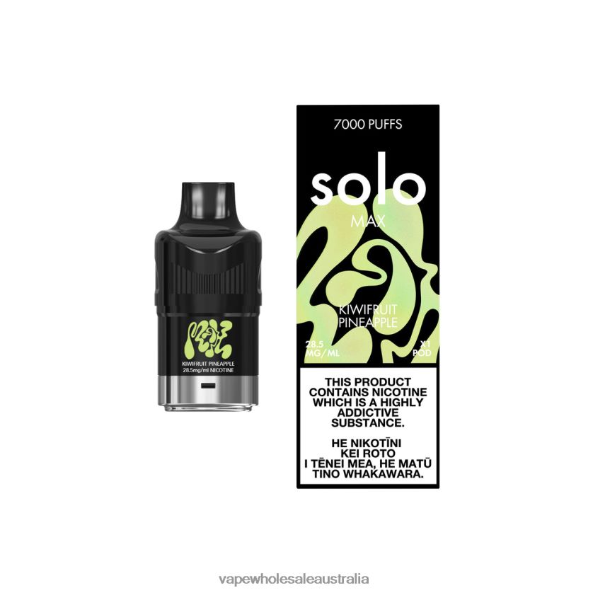 E Cigarette Wholesale - Solo MAX Pod Kiwifruit Pineapple 4BT8JZ87