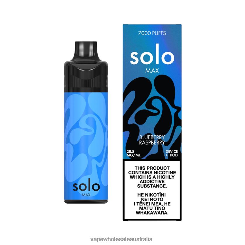 Vape Wholesale Global - Solo MAX Pod Kit Blueberry Raspberry 4BT8JZ65