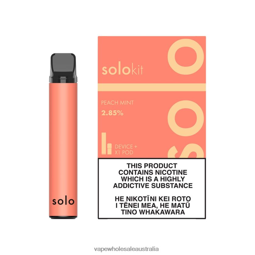 Vape Wholesale Aus - Solo Pod Kit Peach Mint 4BT8JZ44