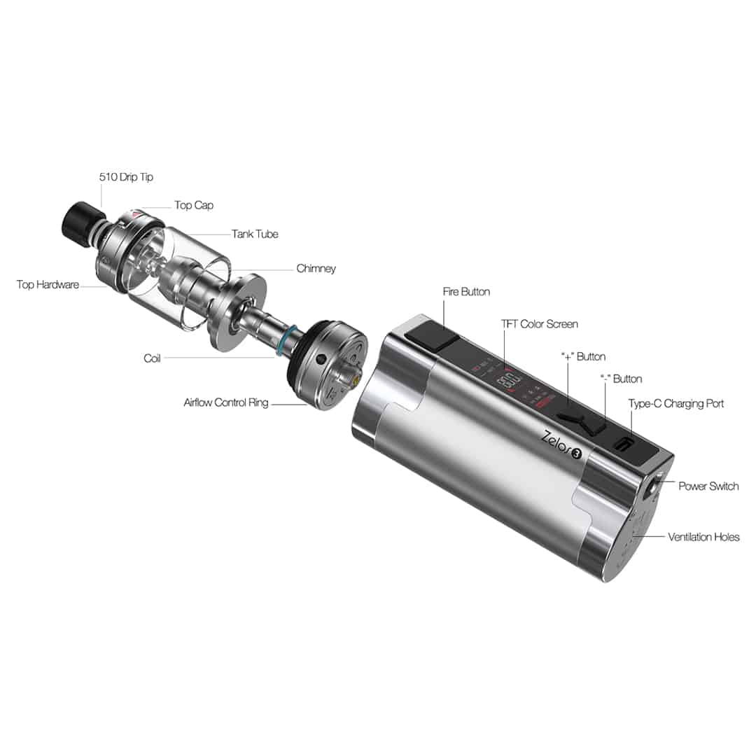 aspire zelos 3 starter kit aspire zelos 3 starter kit