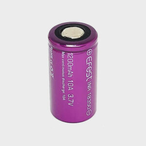 efest 18350 10a 1200mah flat top rechargeable li lion battery (1pc/pack)