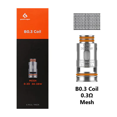 geekvape boost or boost plus replacement b coils (5pcs/pack) geekvape boost or boost plus replacement b coils (5pcs/pack)