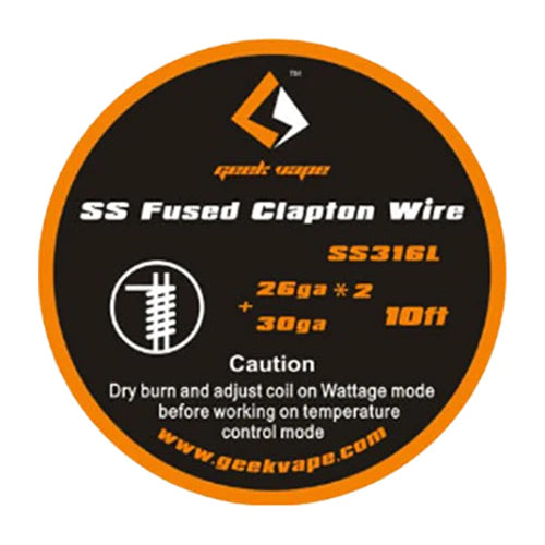 geekvape stainless steel coil wires ss geekvape stainless steel coil wires ss