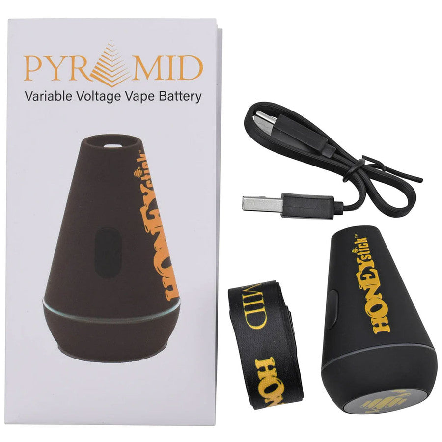 honeystick pyramid 500mah variable voltage vape battery honeystick pyramid 500mah variable voltage vape battery