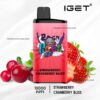 IGET Bar Pro 10000 Puffs Strawberry Cranberry Bliss import placeholder for 3181