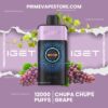 IGET One 12000 Puffs Chupa Chups Grape import placeholder for 1507