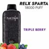 RELX SPARTA – TRIPLE BERRY – 18.000 PUFFS import placeholder for 12027
