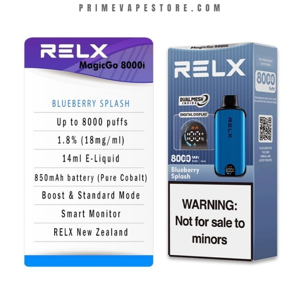 relx magicgo 8000 puffs blueberry splash relx magicgo 8000 puffs blueberry splash