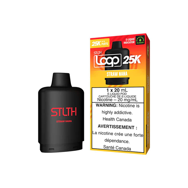stlth loop 25k replacement pod 20ml 25000 puff stlth loop 25k replacement pod 20ml 25000 puff