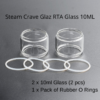 Steam Crave Glaz RTA Glass Options import placeholder for 4758807314498