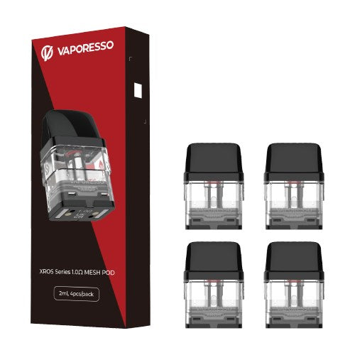 vaporesso xros pod cartridges 2ml/3ml 4 pack vaporesso xros pod cartridges 2ml/3ml 4 pack