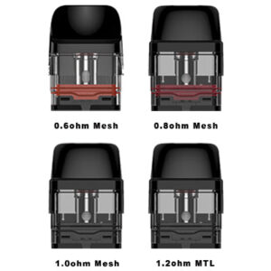 vaporesso xros pod cartridges 2ml/3ml 4 pack