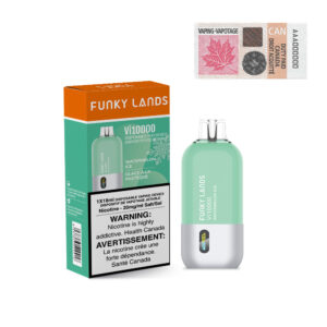 funky lands by elfbar vi10000 rechargeable disposable vape 18ml