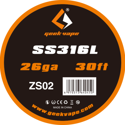 geekvape stainless steel coil wires ss geekvape stainless steel coil wires ss