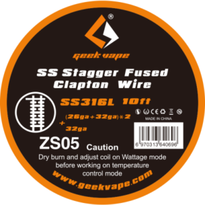 geekvape stainless steel coil wires ss