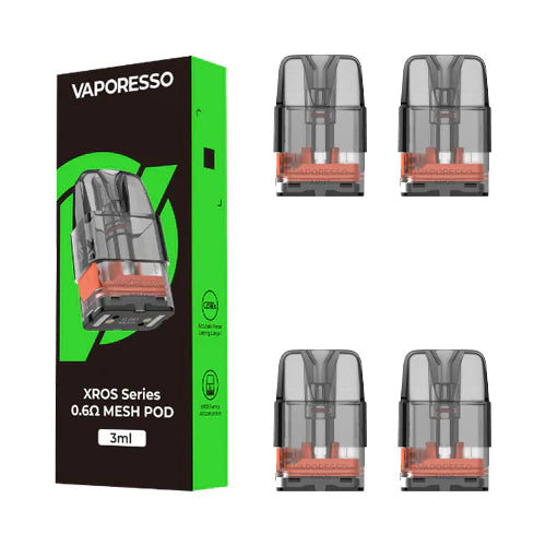 vaporesso xros pod cartridges 2ml/3ml 4 pack vaporesso xros pod cartridges 2ml/3ml 4 pack