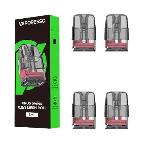 vaporesso xros pod cartridges 2ml/3ml 4 pack vaporesso xros pod cartridges 2ml/3ml 4 pack