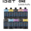 BULK 10 PCS – IGET ONE 12000 PUFFS – CAN MIX FLAVOURS import placeholder for 20069