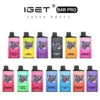 BULK 10 PCS – IGET BAR PRO 10000 PUFFS – CAN MIX FLAVOURS import placeholder for 10279