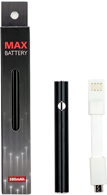 max battery vape pen battery 380mah for use with cbd/thc cartridges max battery vape pen battery 380mah for use with cbd/thc cartridges