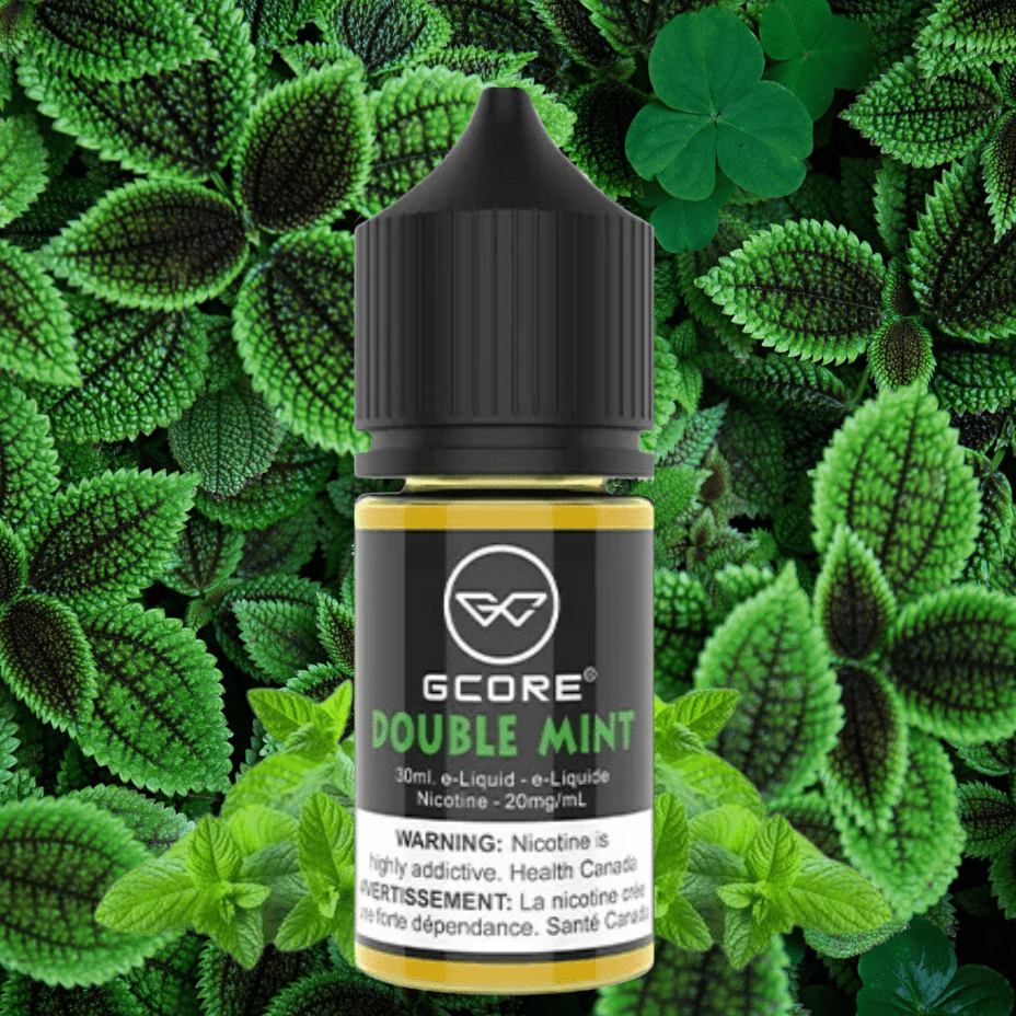 double mint salt by gcore e juice 30ml double mint salt by gcore e juice 30ml