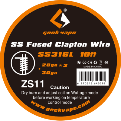 geekvape stainless steel coil wires ss geekvape stainless steel coil wires ss