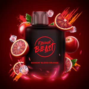 flavour beast level x boost g2 pod bangin' blood orange