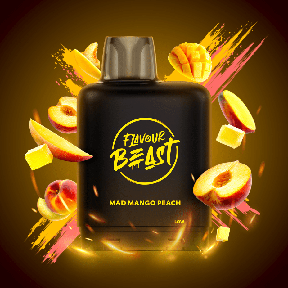 flavour beast level x boost g2 pod mad mango peach flavour beast level x boost g2 pod mad mango peach