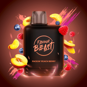 flavour beast level x boost g2 pod packin' peach berry