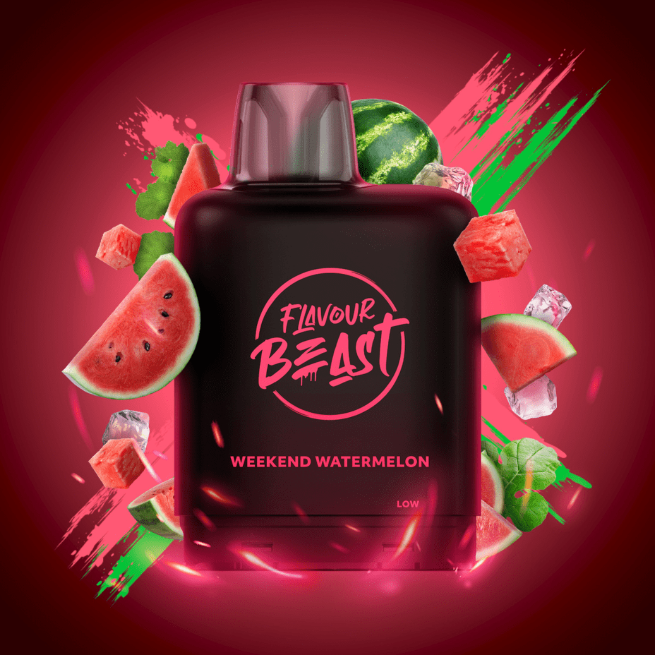 flavour beast level x boost g2 pod weekend watermelon flavour beast level x boost g2 pod weekend watermelon