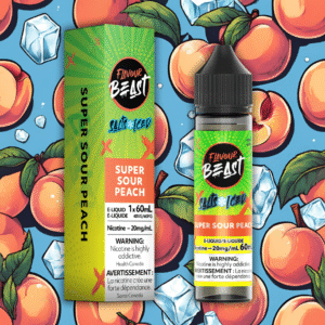 flavour beast salt 60ml super sour peach