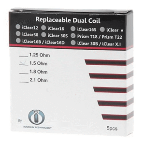 innokin t18/t22 replacement coils (5 pack)