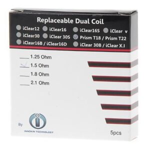 innokin t18/t22 replacement coils (5 pack)