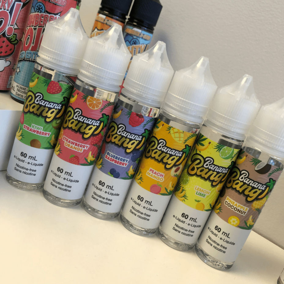 kiwi strawberry by banana bang e liquid kiwi strawberry by banana bang e liquid