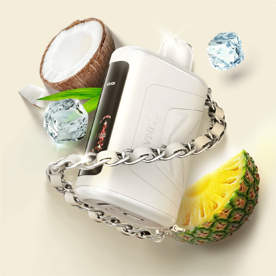 kraze luna 42k disposable vape pristine pina colada ice kraze luna 42k disposable vape pristine pina colada ice