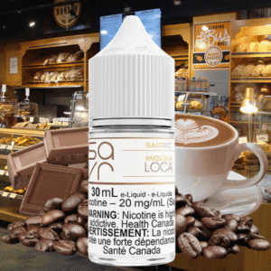 mocha loca salt by savr e liquid