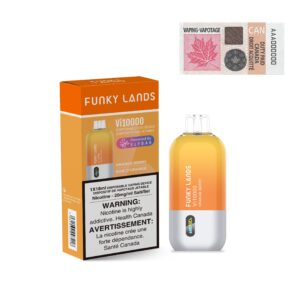 funky lands by elfbar vi10000 rechargeable disposable vape 18ml