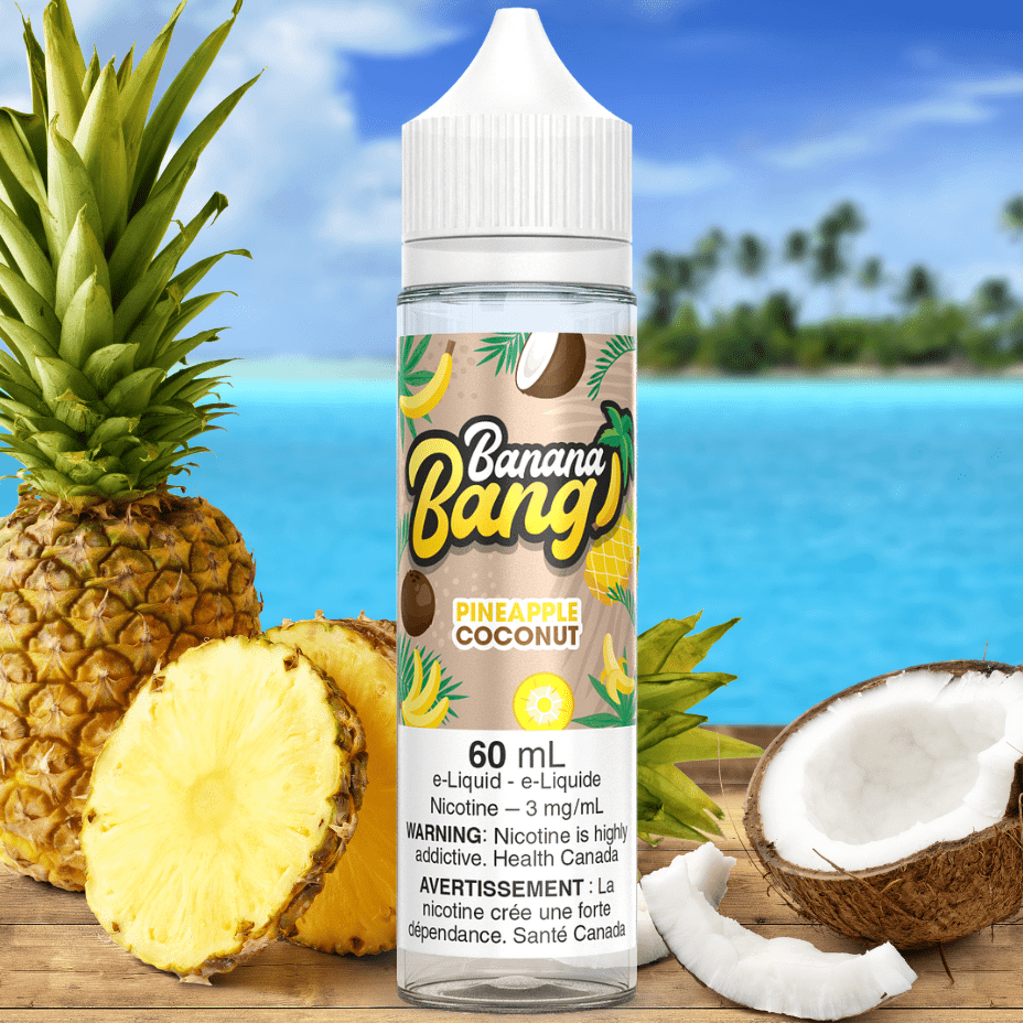 pineapple coconut by banana bang e liquid pineapple coconut by banana bang e liquid