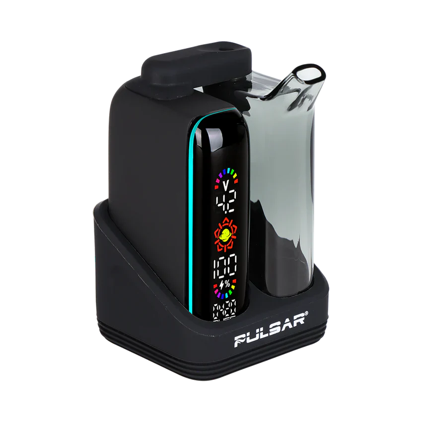 pulsar 510 dl 5.0 bubbler dab kit w/ wax atomizer black pulsar 510 dl 5.0 bubbler dab kit w/ wax atomizer black