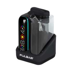 pulsar 510 dl 5.0 bubbler dab kit w/ wax atomizer black