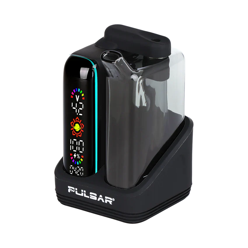 pulsar 510 dl 5.0 bubbler dab kit w/ wax atomizer black pulsar 510 dl 5.0 bubbler dab kit w/ wax atomizer black