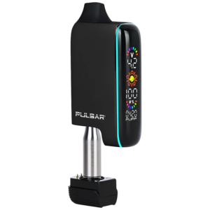 pulsar 510 dl 5.0 bubbler dab kit w/ wax atomizer black