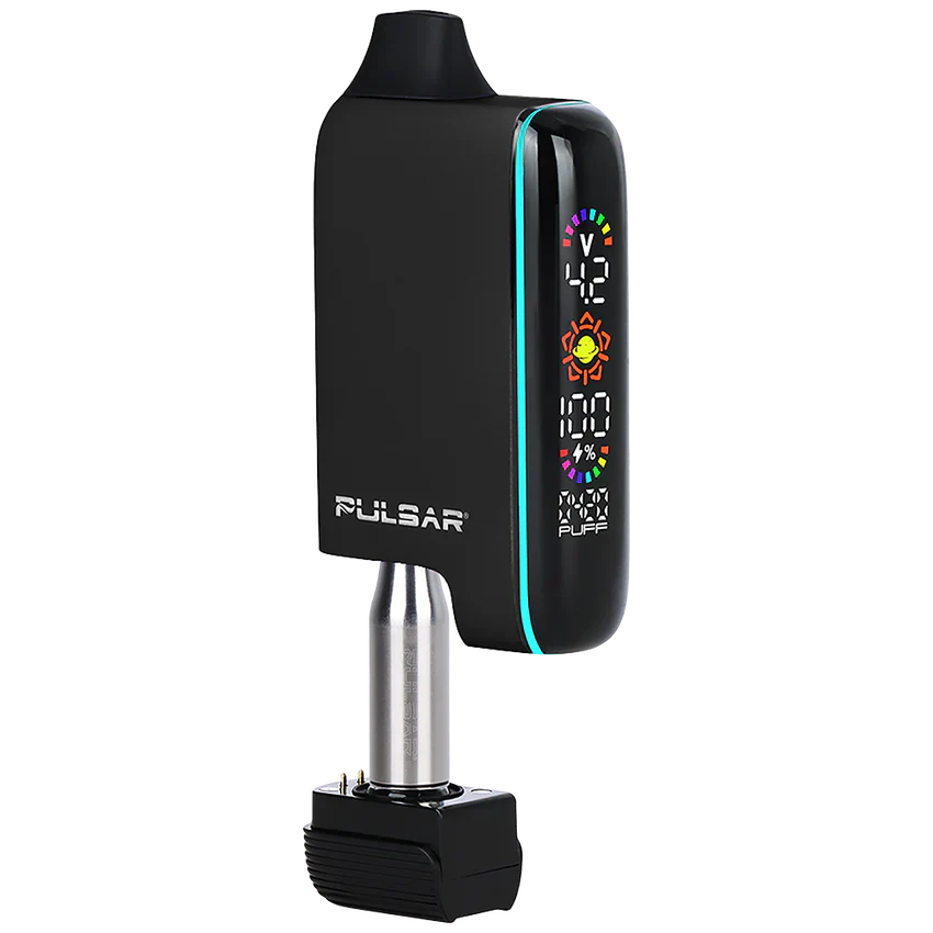 pulsar 510 dl 5.0 bubbler dab kit w/ wax atomizer black pulsar 510 dl 5.0 bubbler dab kit w/ wax atomizer black