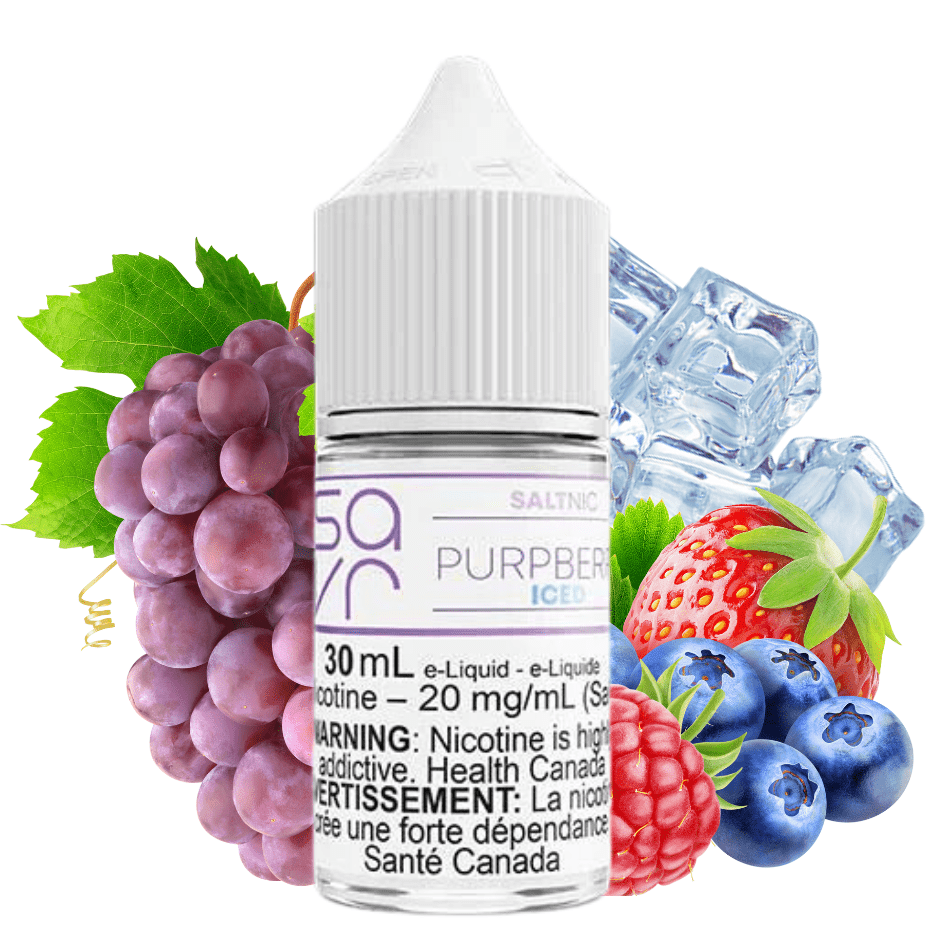 purpberry iced salt by savr e liquid purpberry iced salt by savr e liquid