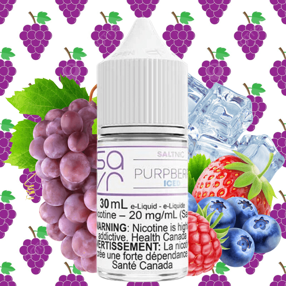 purpberry iced salt by savr e liquid purpberry iced salt by savr e liquid