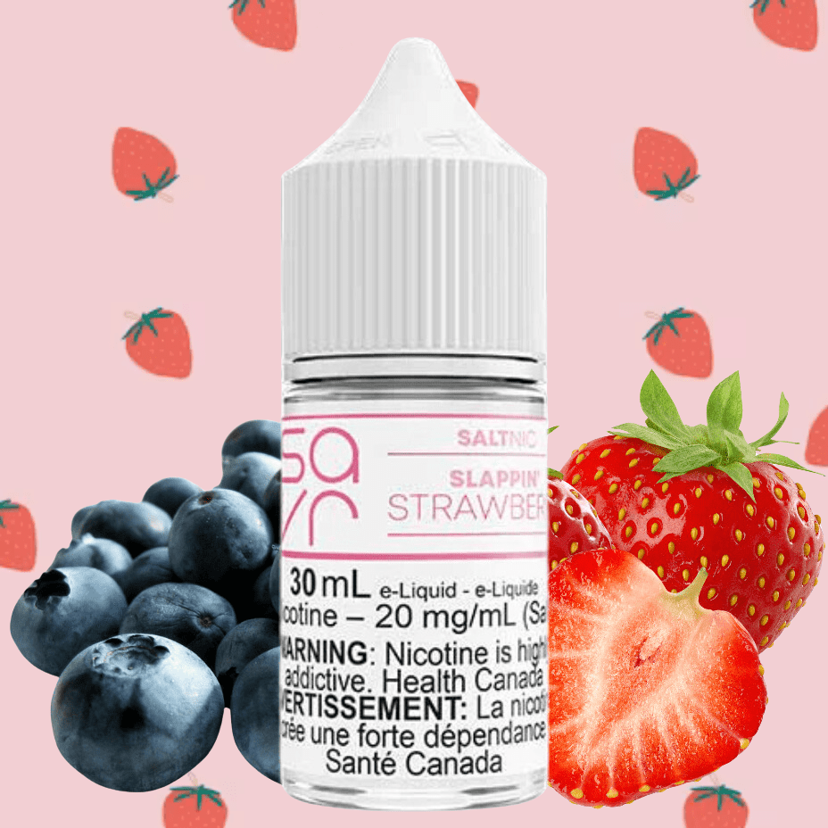 slappin' strawberry salt by savr e liquid slappin' strawberry salt by savr e liquid